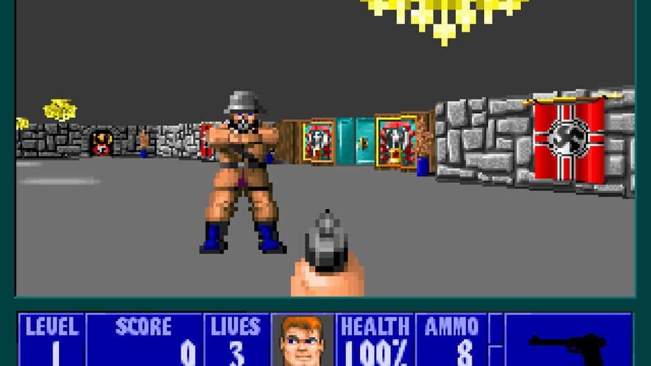 Скриншот 3 из Wolfenstein 3D