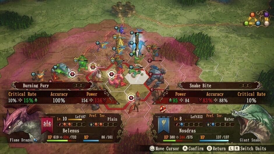 Скриншот 4 из Brigandine: The Legend of Runersia