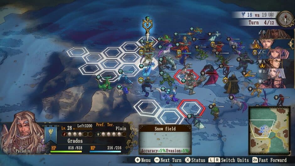 Скриншот 3 из Brigandine: The Legend of Runersia