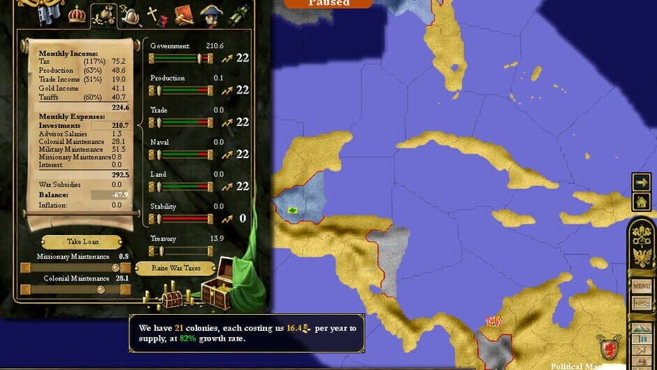 Скриншот 3 из Europa Universalis III: In Nomine