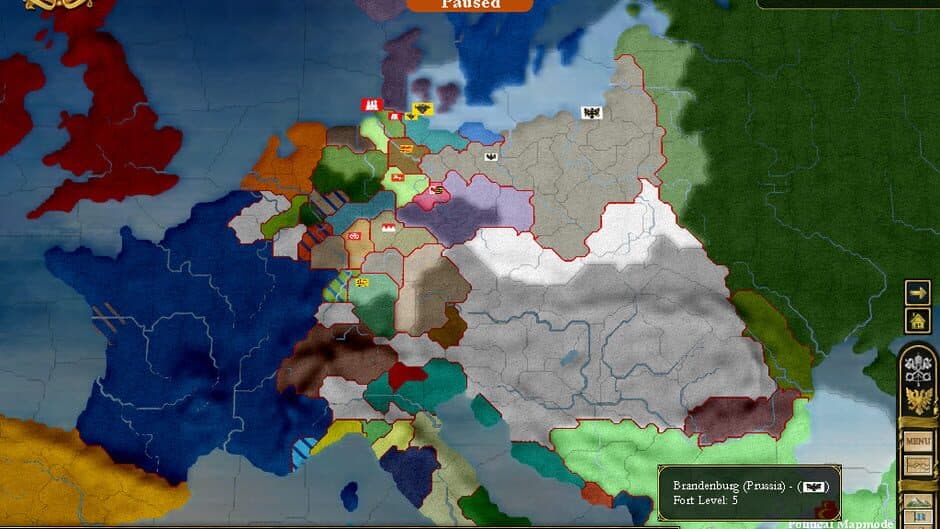 Скриншот 1 из Europa Universalis III: Napoleon's Ambition