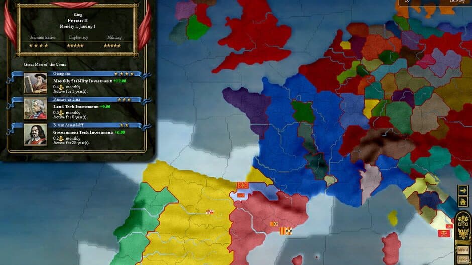 Скриншот 3 из Europa Universalis III: Collector's Edition