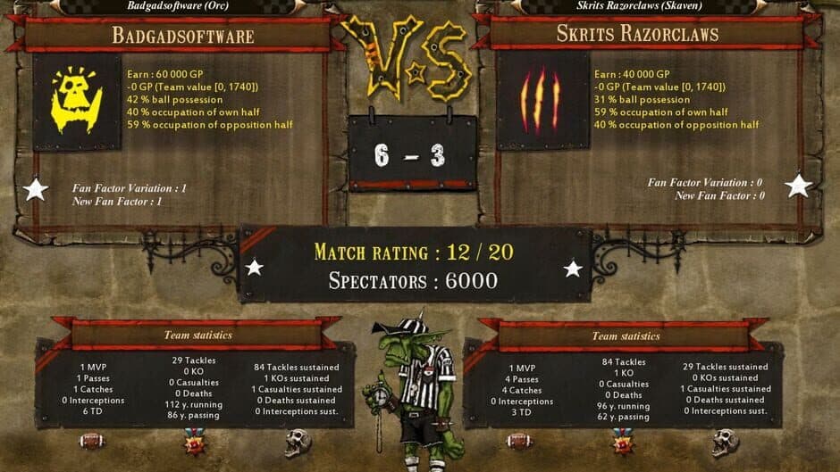 Скриншот 2 из Blood Bowl