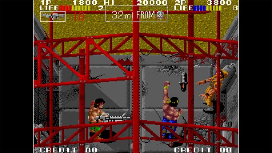 Скриншот 2 из Arcade Archives: Ikari III - The Rescue