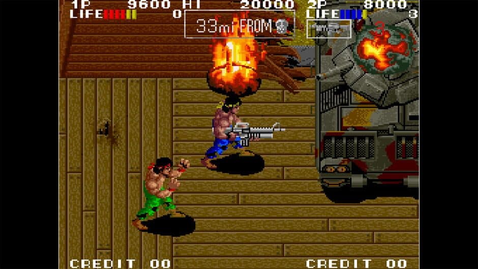 Скриншот 4 из Arcade Archives: Ikari III - The Rescue