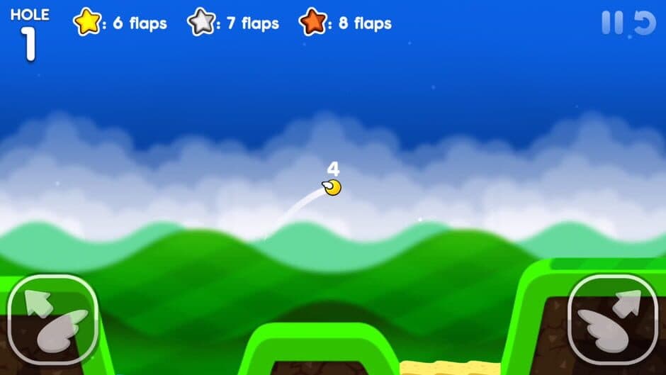 Скриншот 1 из Flappy Golf 2