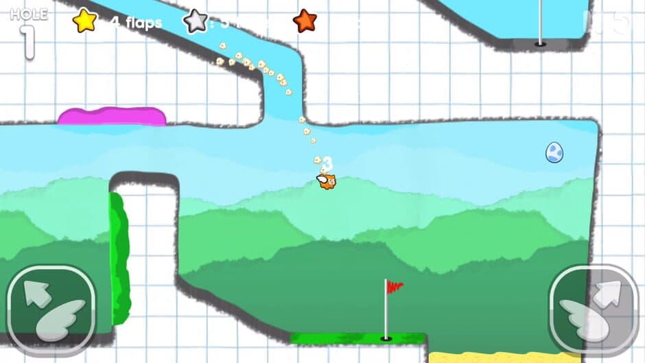 Скриншот 6 из Flappy Golf 2