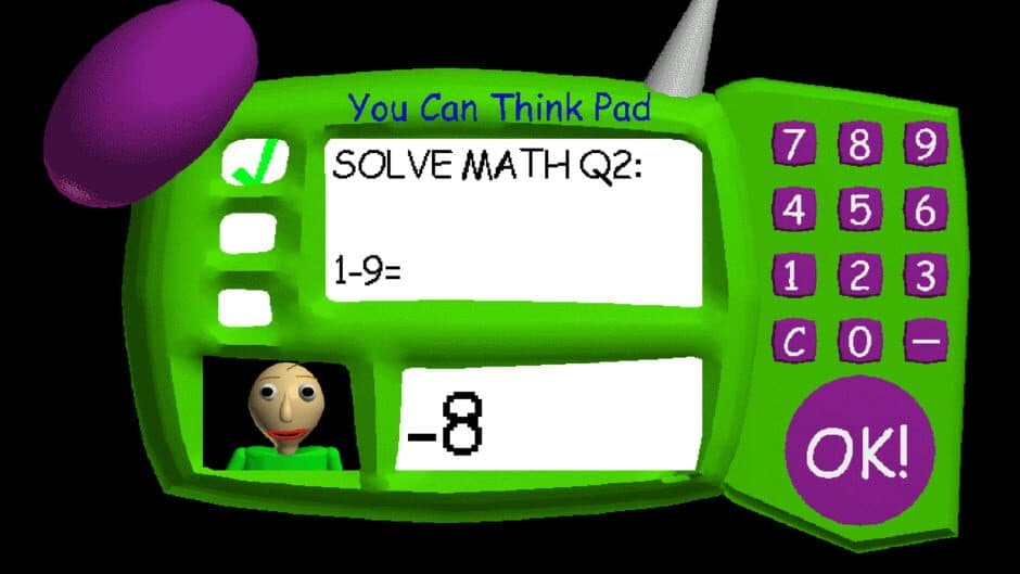 Скриншот 2 из Baldi's Basics in Education and Learning
