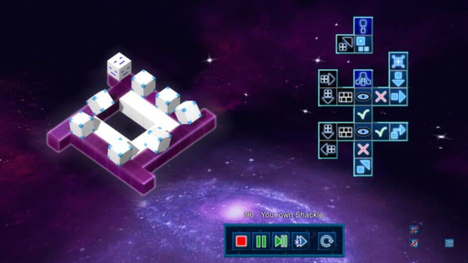 Скриншот 1 из God is a Cube: Programming Robot Cubes
