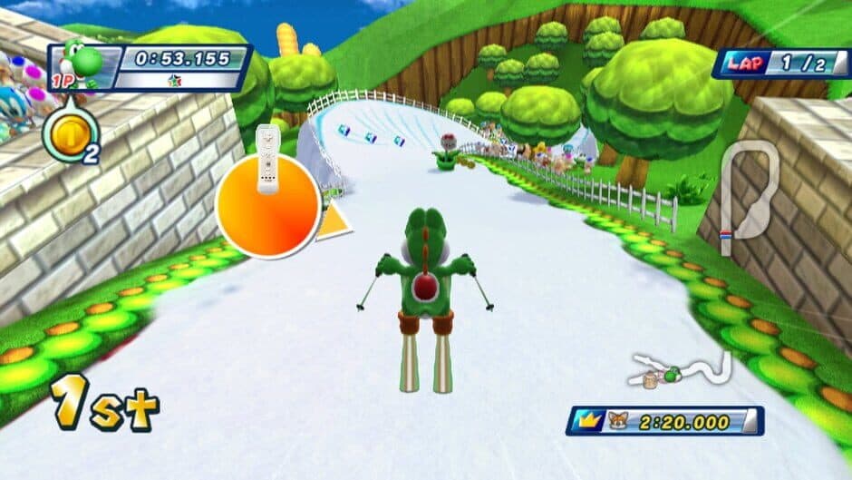 Скриншот 3 из Mario & Sonic at the Olympic Winter Games