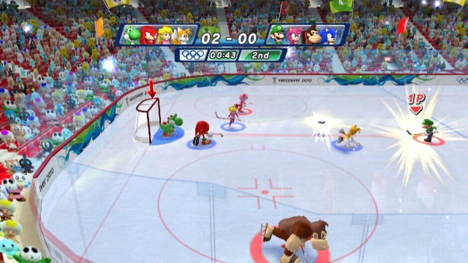Скриншот 1 из Mario & Sonic at the Olympic Winter Games
