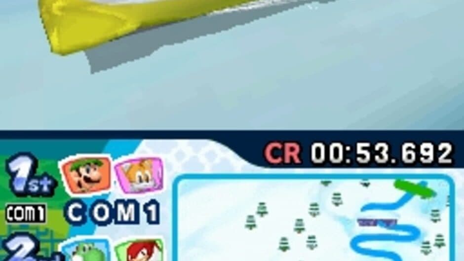 Скриншот 6 из Mario & Sonic at the Olympic Winter Games