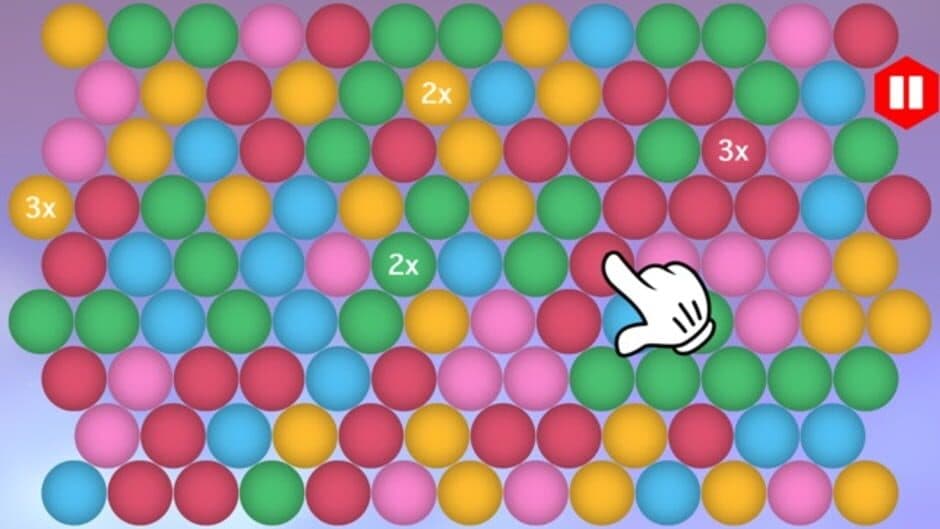 Скриншот 3 из Pop Pop Ball: Popping Matching Colors Game