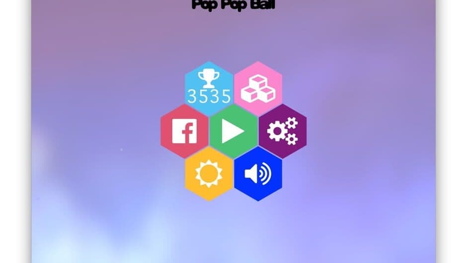 Скриншот 1 из Pop Pop Ball: Popping Matching Colors Game