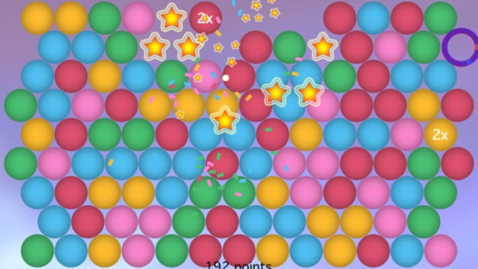 Скриншот 2 из Pop Pop Ball: Popping Matching Colors Game