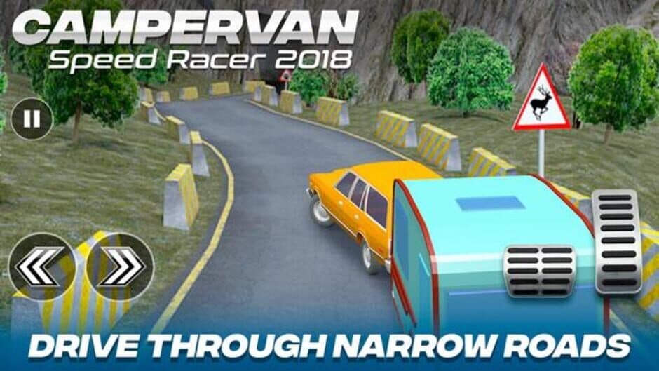 Скриншот 1 из Camper Van Race Driving Simulator 2018