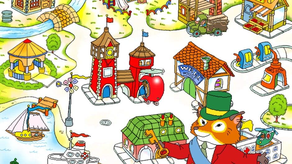 Скриншот 1 из Richard Scarry's Busytown