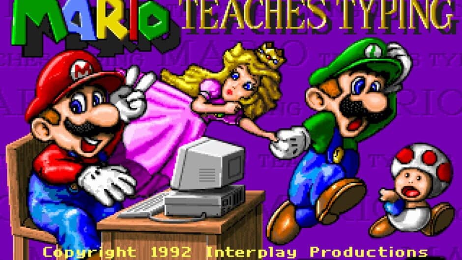 Скриншот 1 из Mario Teaches Typing