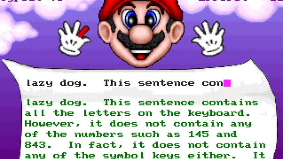 Скриншот 3 из Mario Teaches Typing 2