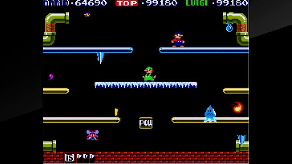 Скриншот 1 из Arcade Archives: Mario Bros.