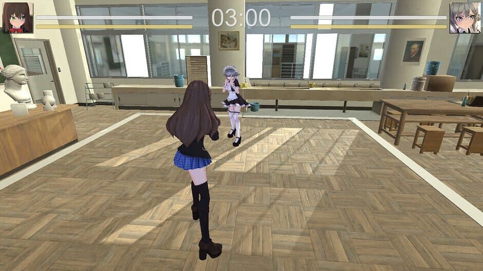 Скриншот 4 из Beautiful Girl Fight School