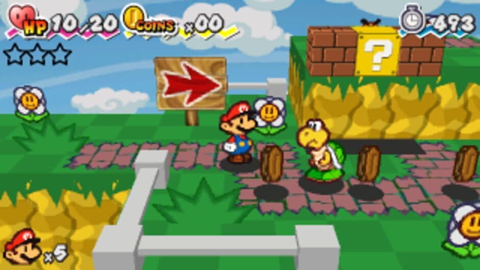 Скриншот 1 из Paper Mario 3D Land