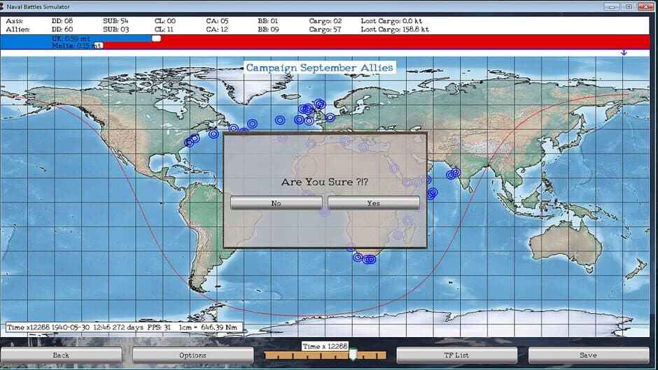 Скриншот 4 из Naval Battles Simulator