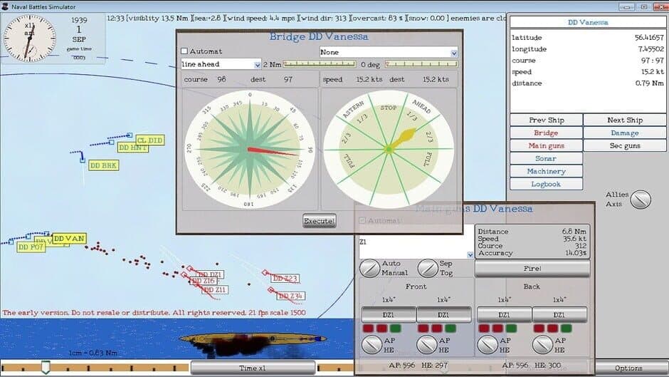Скриншот 8 из Naval Battles Simulator