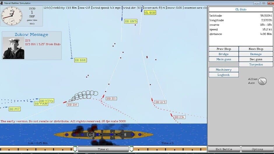 Скриншот 5 из Naval Battles Simulator