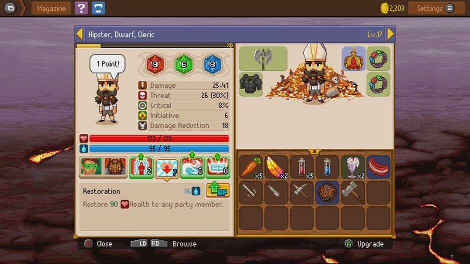 Скриншот 7 из Knights of Pen & Paper 2: Deluxiest Edition