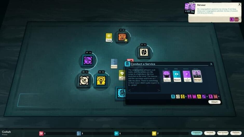 Скриншот 2 из Cultist Simulator: The Priest