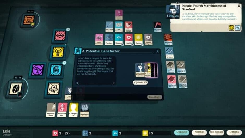 Скриншот 3 из Cultist Simulator: The Dancer