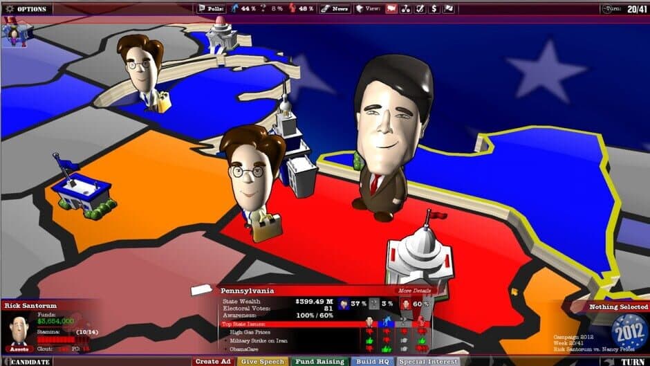 Скриншот 7 из The Political Machine 2012