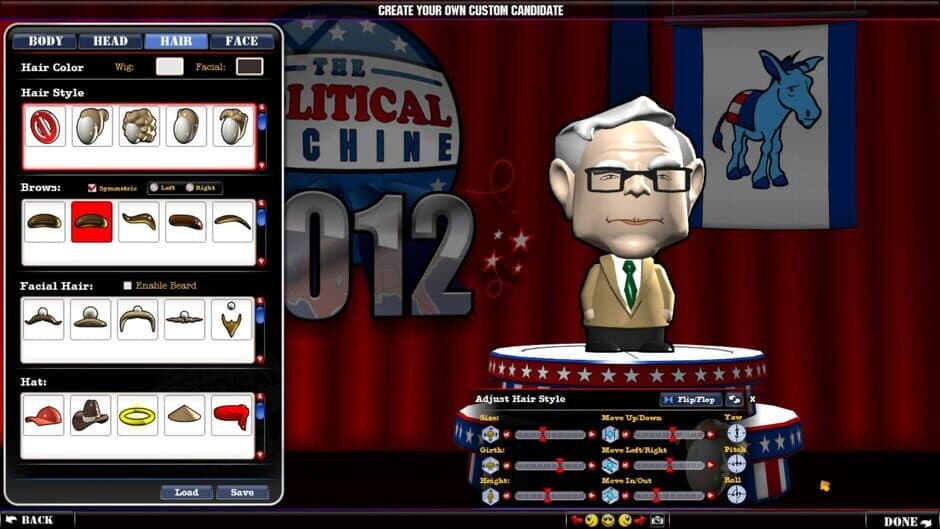 Скриншот 1 из The Political Machine 2012