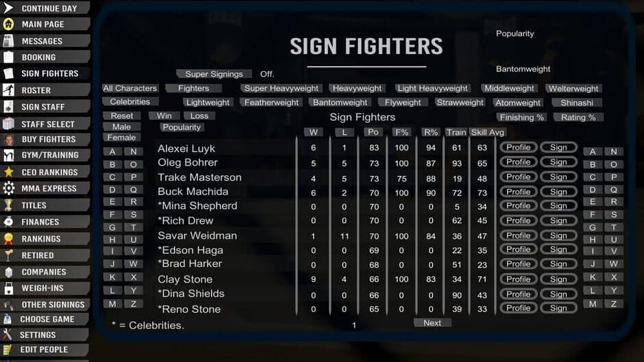 Скриншот 4 из MMA President