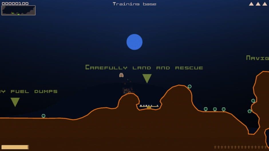 Скриншот 2 из Terra Lander II: Rockslide Rescue