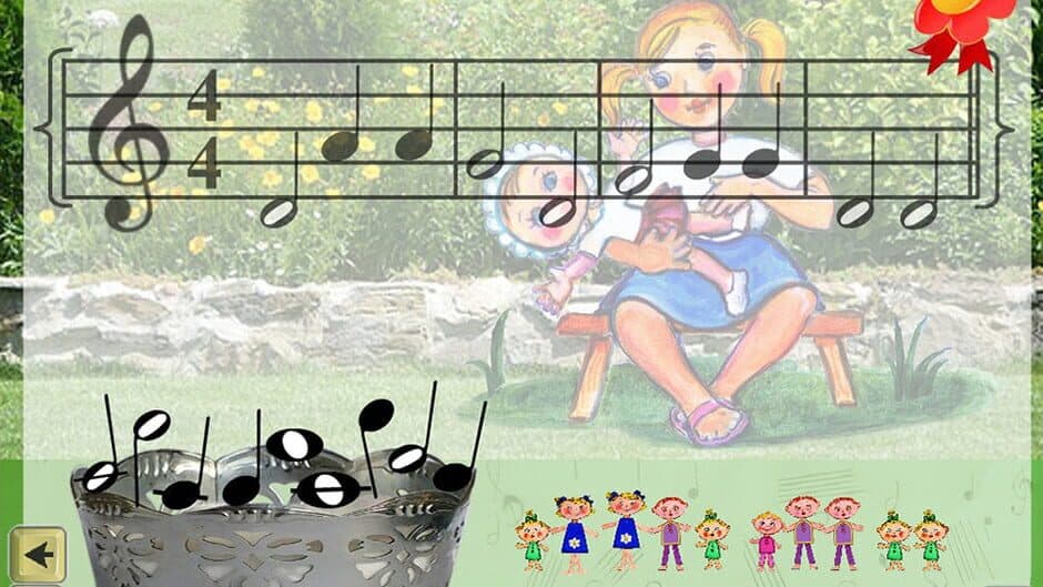 Скриншот 1 из Adventures of musical tones and their notes