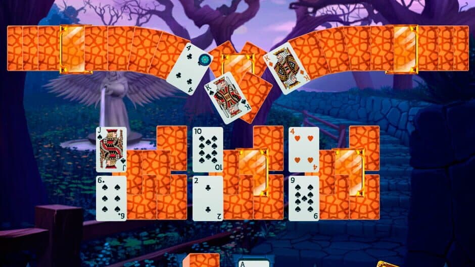 Скриншот 2 из Fairytale Solitaire: Witch Charms