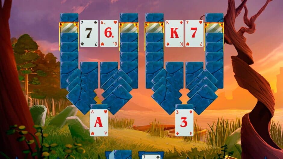 Скриншот 3 из Fairytale Solitaire: Witch Charms