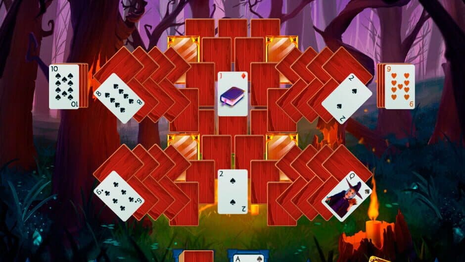 Скриншот 5 из Fairytale Solitaire: Witch Charms