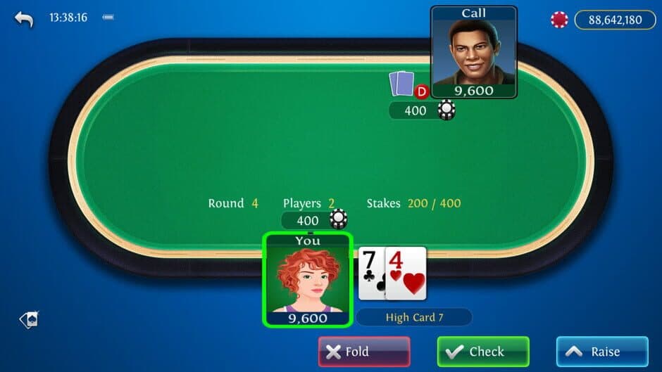 Скриншот 3 из Solo King: Single Player - Texas Hold'em Poker