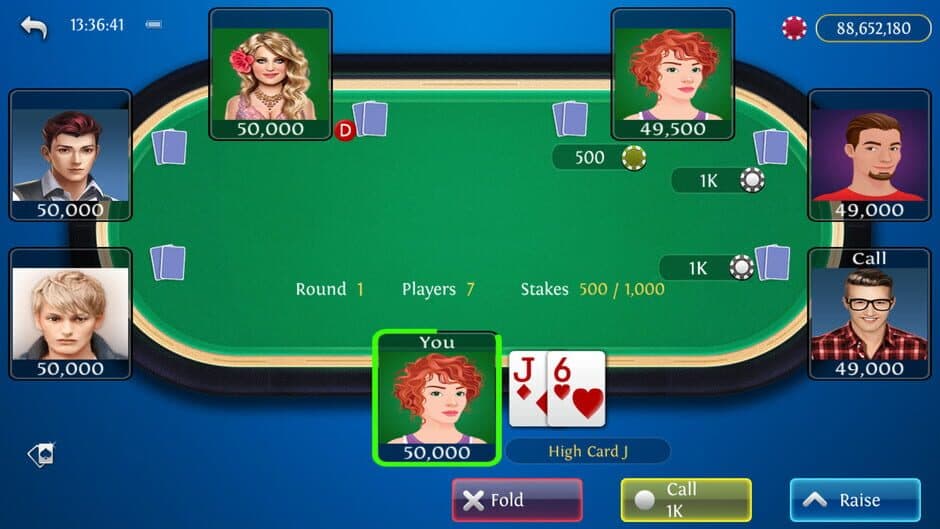 Скриншот 6 из Solo King: Single Player - Texas Hold'em Poker