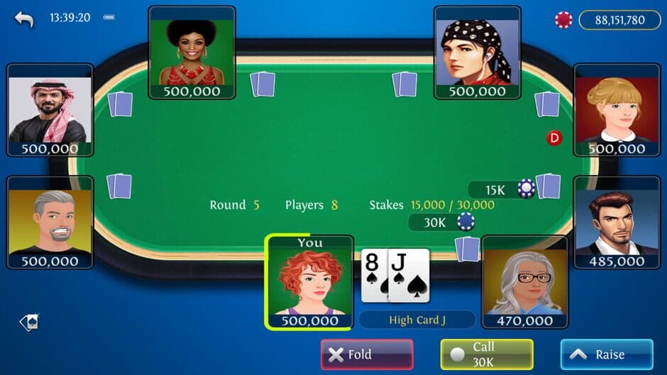 Скриншот 1 из Solo King: Single Player - Texas Hold'em Poker