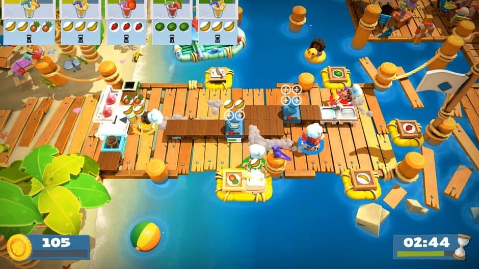 Скриншот 4 из Overcooked! 2: Gourmet Edition