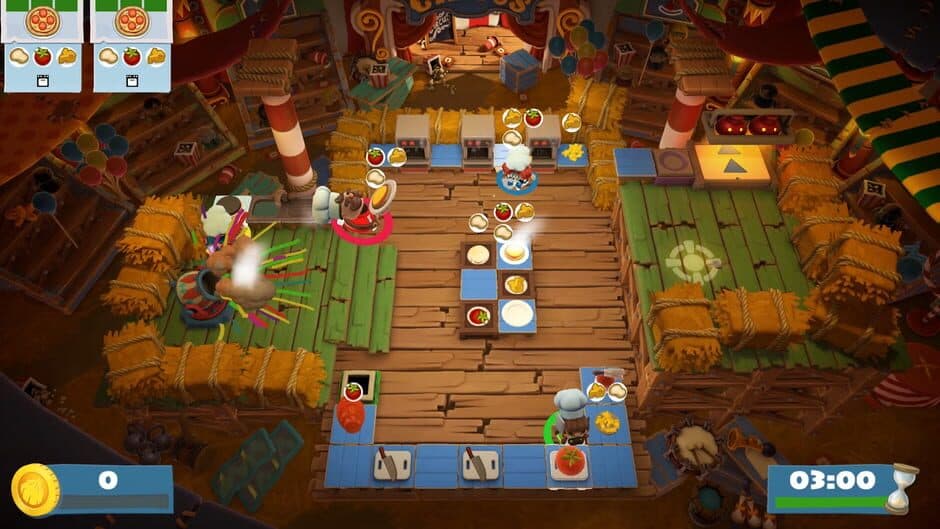 Скриншот 2 из Overcooked! 2: Gourmet Edition