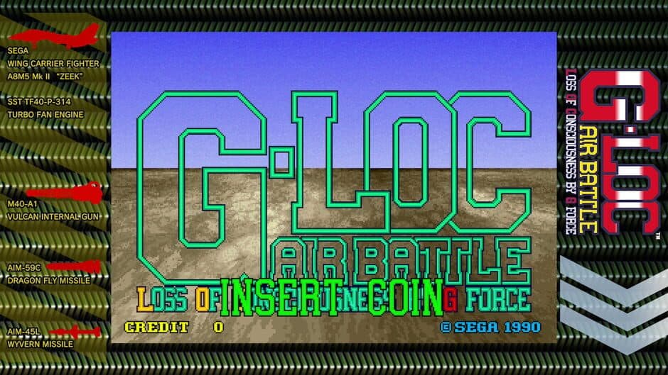 Скриншот 3 из Sega Ages G-LOC: Air Battle