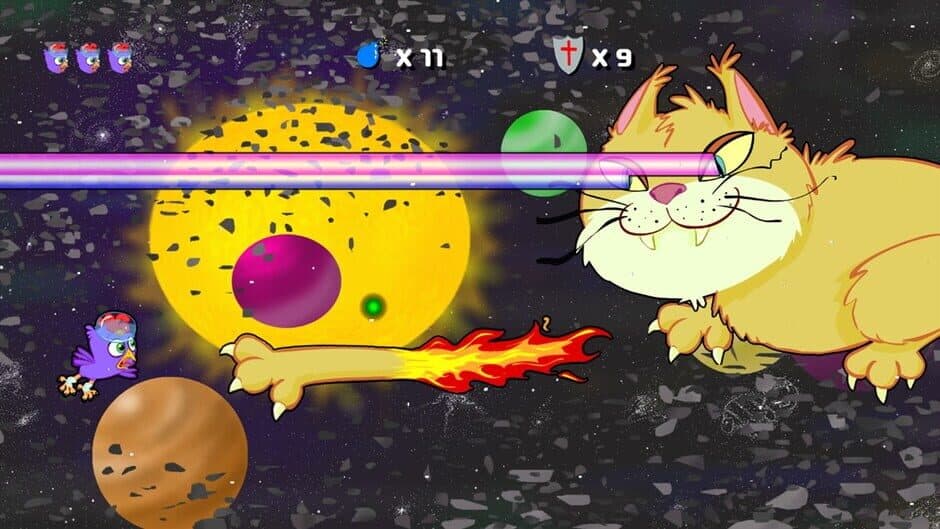 Скриншот 1 из Purple Chicken Spaceman
