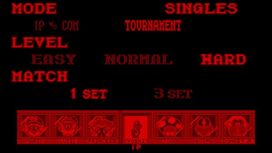 Скриншот 4 из Mario's Tennis