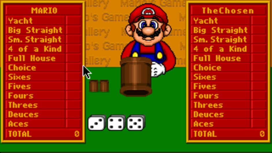 Скриншот 1 из Mario's Game Gallery