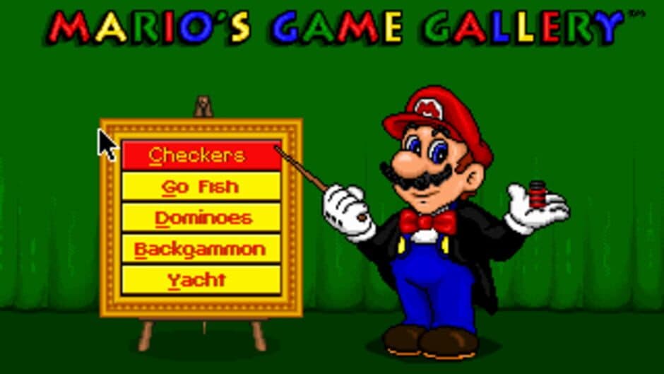 Скриншот 3 из Mario's Game Gallery